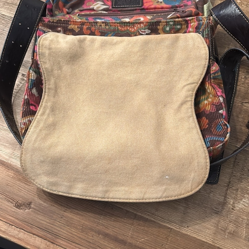 Stamp 10 Vintage Crossbody Handbag. 11”x11.5” Boho | Dopamine | Retro | Y2K - Picture 13 of 16